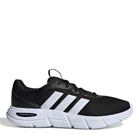 Tenis Adidas Cloudfoam Flex - Laces Negro Blanco Hombre